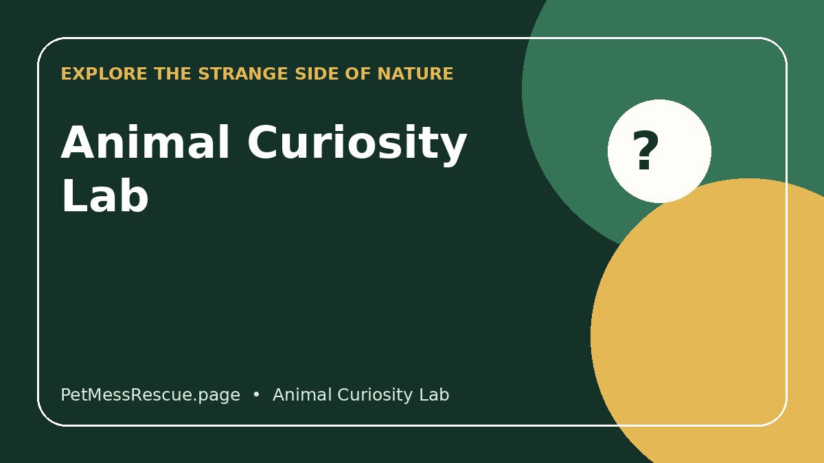 Animal Curiosity Lab