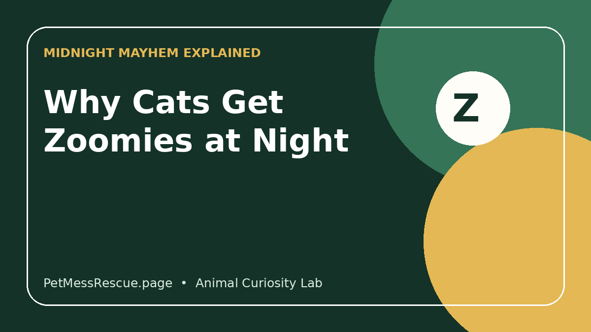 Why Do Cats Get Zoomies at Night? 7 Real Reasons